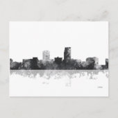 OMAHA NEBRASKA SKYLINE BRIEFKAART (Voorkant)