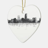 OMAHA NEBRASKA SKYLINE KERAMISCH ORNAMENT (Links)