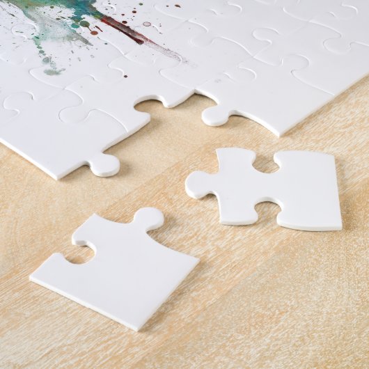 Omaha Nebraska Skyline Legpuzzel (Zijkant)