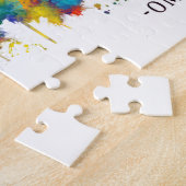 Omaha Nebraska Skyline Legpuzzel (Zijkant)