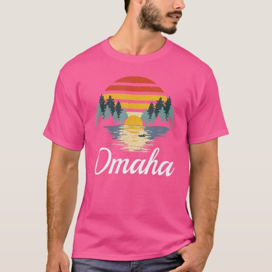 Omaha Nebraska T-shirt (Voorkant)