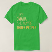 Omaha Nebraska T-shirt (Design voorkant)
