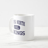 Omaha North - Vikings - High - Omaha Nebraska Koffiemok (Voorkant links)