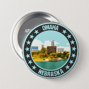Omaha Ronde Button 7,6 Cm