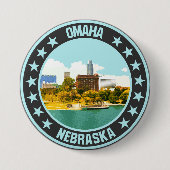Omaha Ronde Button 7,6 Cm (Voorkant)