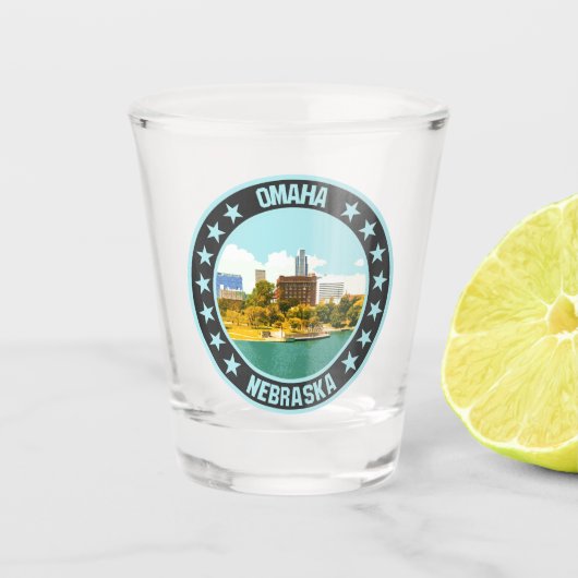 Omaha Shot Glas (Voorkant)