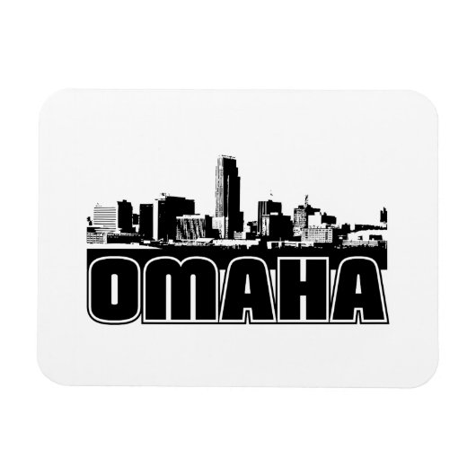 Omaha Skyline Magneet (Horizontaal)