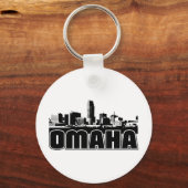 Omaha Skyline Sleutelhanger (Voorkant)