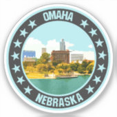 Omaha Sticker (Voorkant)