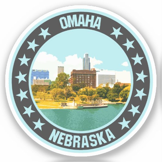 Omaha Sticker (Voorkant)