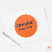 Omaha Stickers voor Broncos Fans (Envelop)