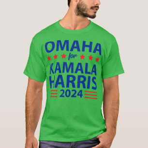 Omaha voor KAMALA HARRIS voor PRESIDENT 2024 T-shirt