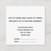 Omaha We hebben de nieuwe Kaart Adres verplaatst (Achterkant)