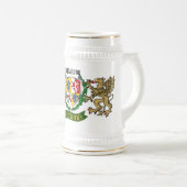 O'Mahony/Mahony Irish Shield Beer Stein Bierpul (Voorkant rechts)
