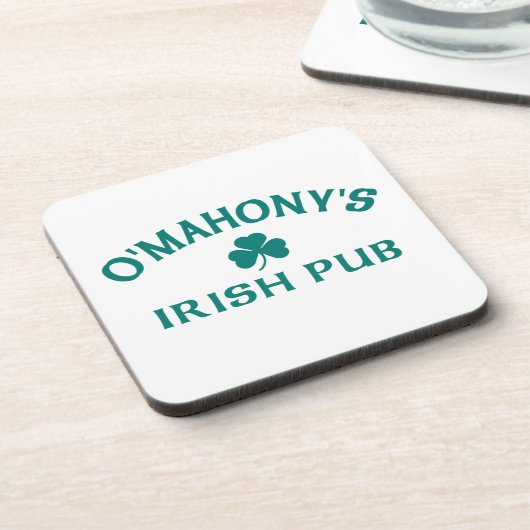 O'Mahony's Ierse Pub Bier Onderzetter (Linkerzijde)
