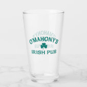 O'Mahony's Ierse Pub Glas (Achterkant)