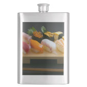 Omakase Spirit – Classic Sushi Board Flask Flacon (Voorkant)