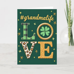 OmaLeven Liefde Grafische Kunstkaart Kaart