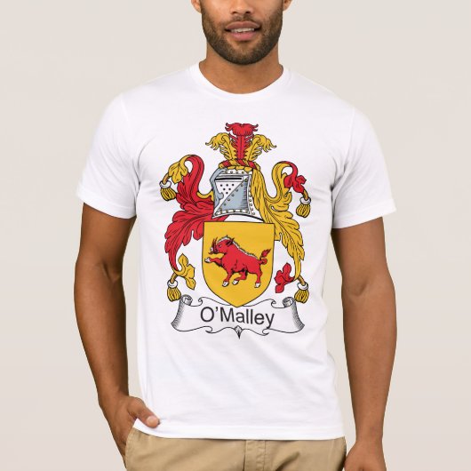 O'Malley Family Crest T-shirt (Voorkant)