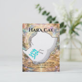 Omamori Card #002 – Hara Cat | Harmony • Inner Bal Kaart (Staand voorkant)