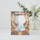 Omamori Card #009 – Sono Cat | Purpose • Path Kaart (Staand voorkant)