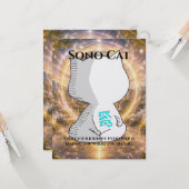 Omamori Card #009 – Sono Cat | Purpose • Path Kaart (Voorkant / Achterkant in situ)