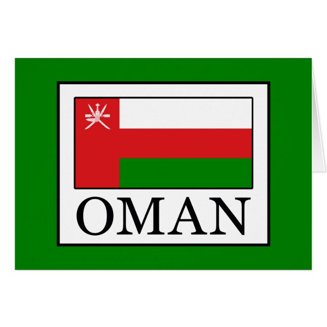 Oman (Voorkant Horizontaal)