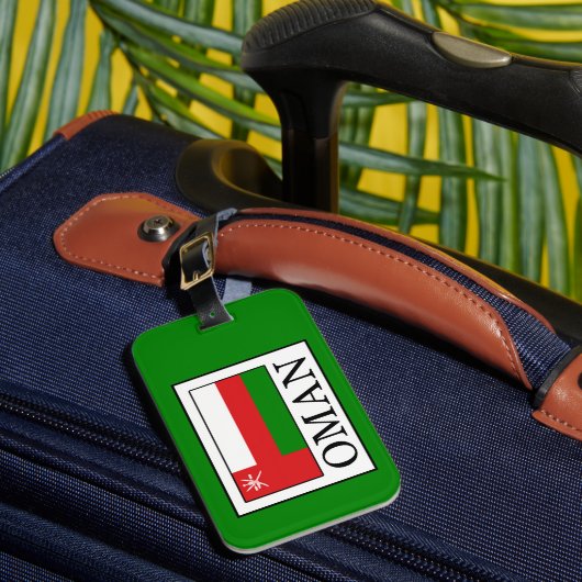 Oman Bagagelabel (Voorkant Insitu 1)