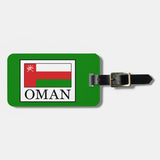 Oman Bagagelabel (Voorkant horizontaal)