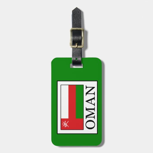 Oman Bagagelabel (Voorkant verticaal)