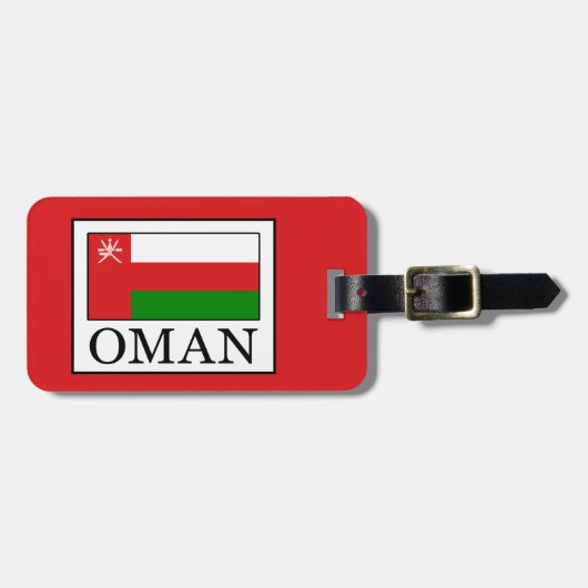 Oman Bagagelabel (Voorkant horizontaal)