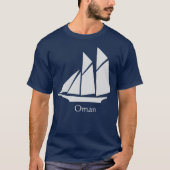 Oman - Boot/Schip T-shirt (Voorkant)