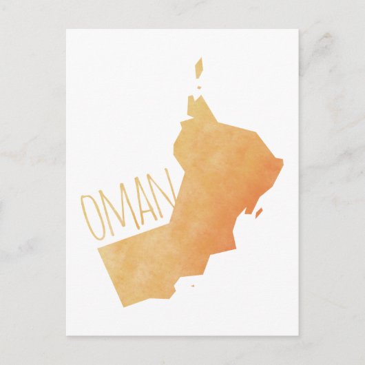 Oman Briefkaart (Voorkant)