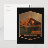 Oman Briefkaart (Voorkant / Achterkant)
