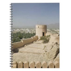 Oman, De Batinah-vlakte, Nakhal. Nakhal Fort, bij Notitieboek