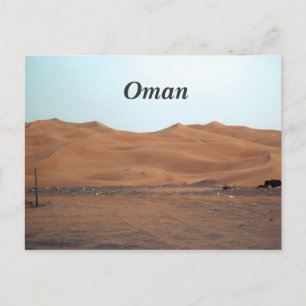 Oman Desert Briefkaart