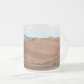 Oman Desert Matglas Koffiemok (Voorkant rechts)