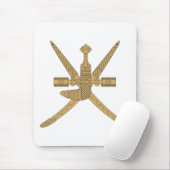 Oman Emblem Muismat (Met muis)
