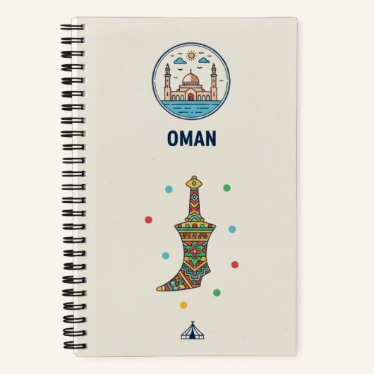 Oman Erfgoed & Khanjar Doler Fotoarchief Notitieboek (Voorkant)