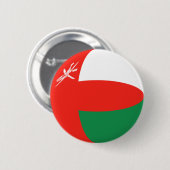 Oman Fisheye Flag Button (Voorkant /achterkant)