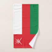 Oman Flag Bad Handdoek (Handdoek)
