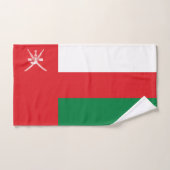 Oman Flag Bad Handdoek (Handdoek)