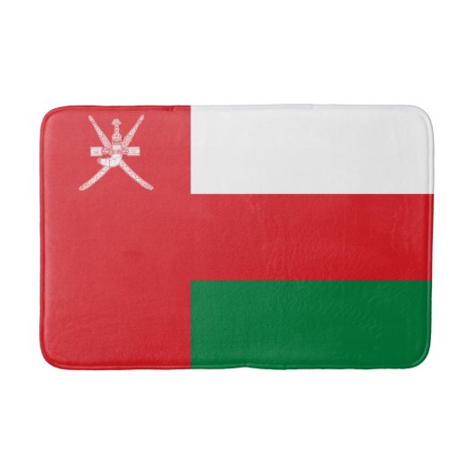 Oman Flag Badmat (Voorkant)