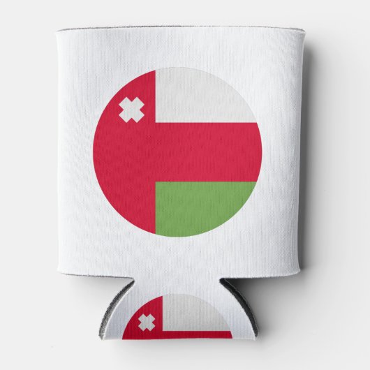 Oman Flag Blikjeskoeler (Voorkant)