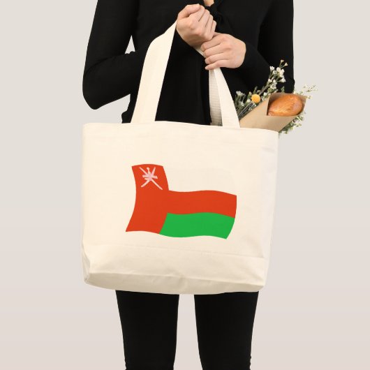 Oman Flag Canvas tas (Voorkant (product))