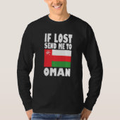 Oman Flag Design  If lost send me to Oman Premium T-shirt (Voorkant)