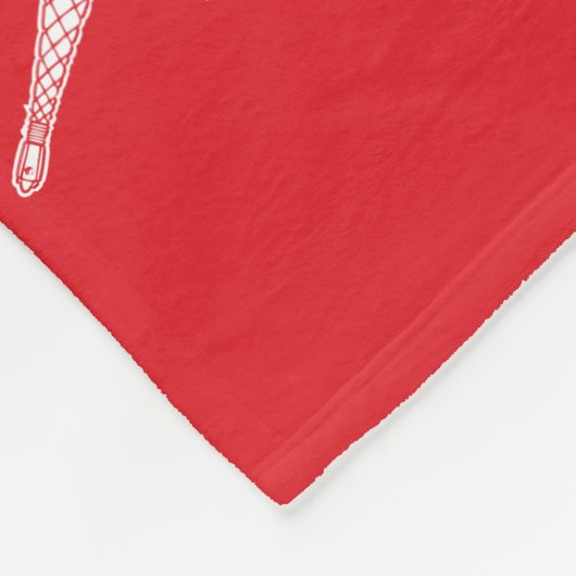 Oman Flag Fleece Deken (Hoek)