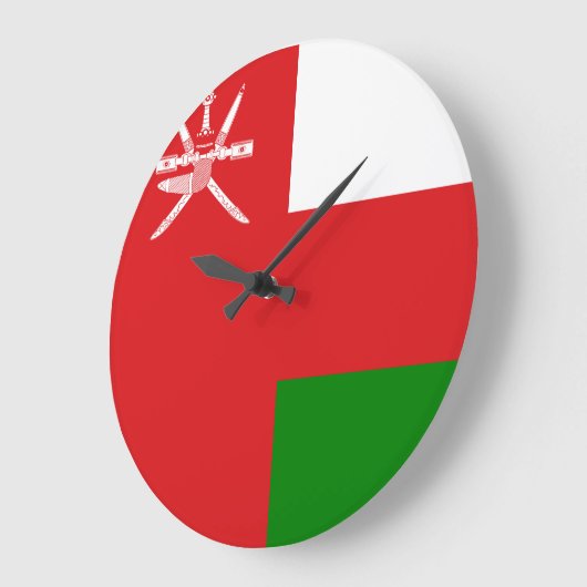 Oman Flag Grote Klok (Hoek)