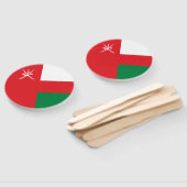 Oman Flag Handwaaier (Niet-gemonteerd)