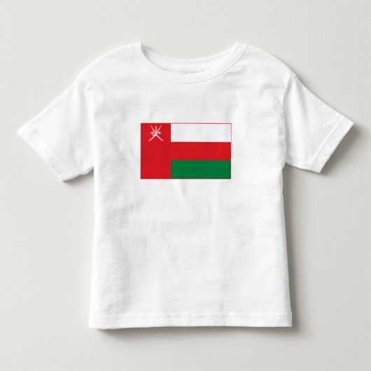 Oman Flag Kinder Shirts (Voorkant)